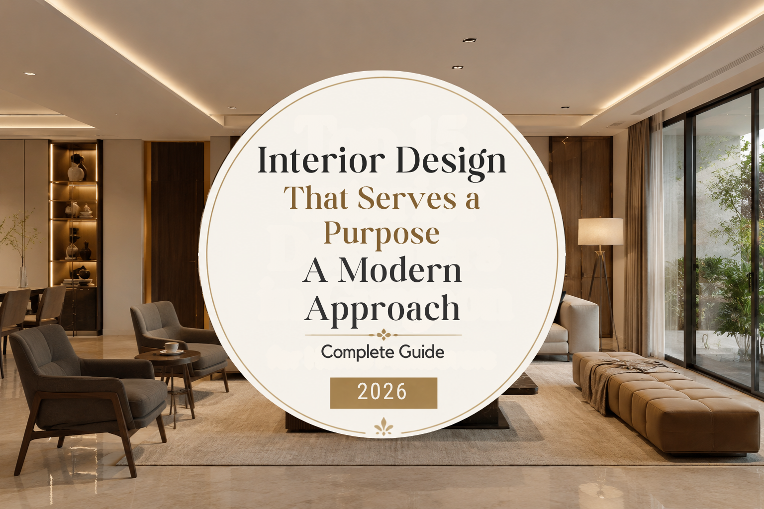Interior Design That Serves a Purpose A Modern Approach
