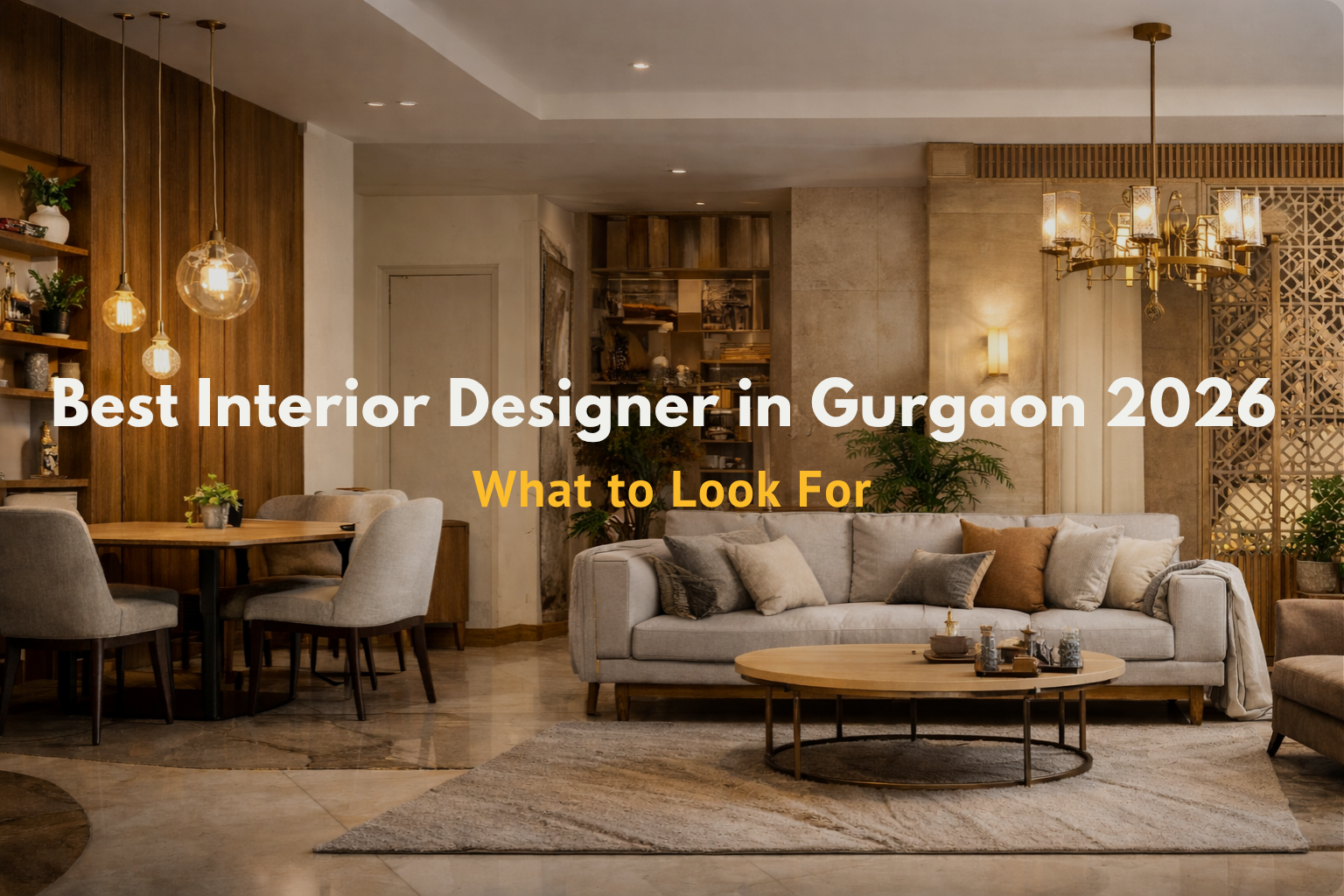 Best Interior Designer in Gurgaon 2026