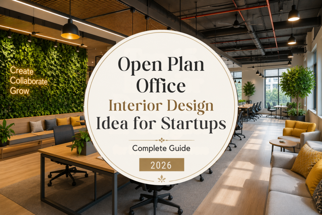 Open Plan Office Interior Design Ideas for Startups 2026