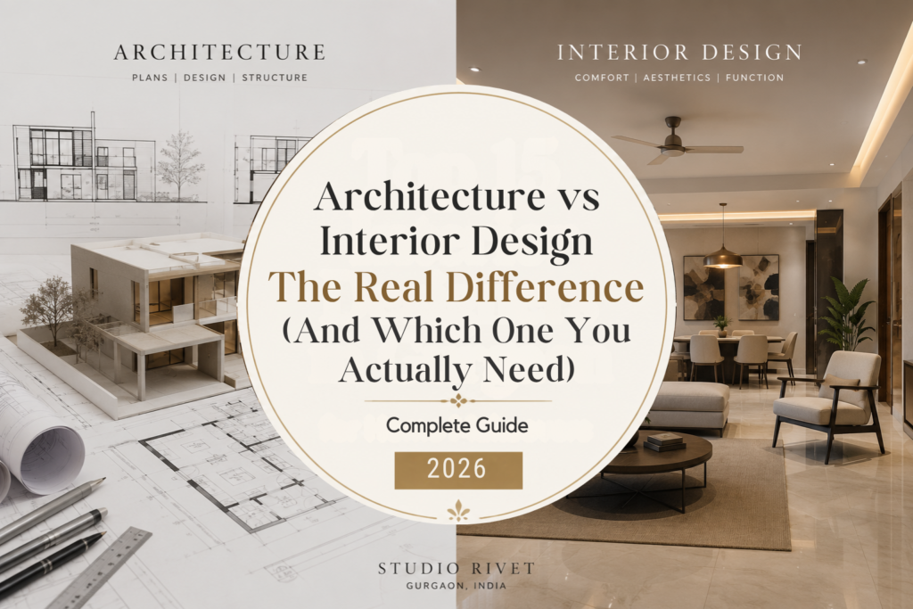 Architecture vs Interior Design - What Is the Real Difference?