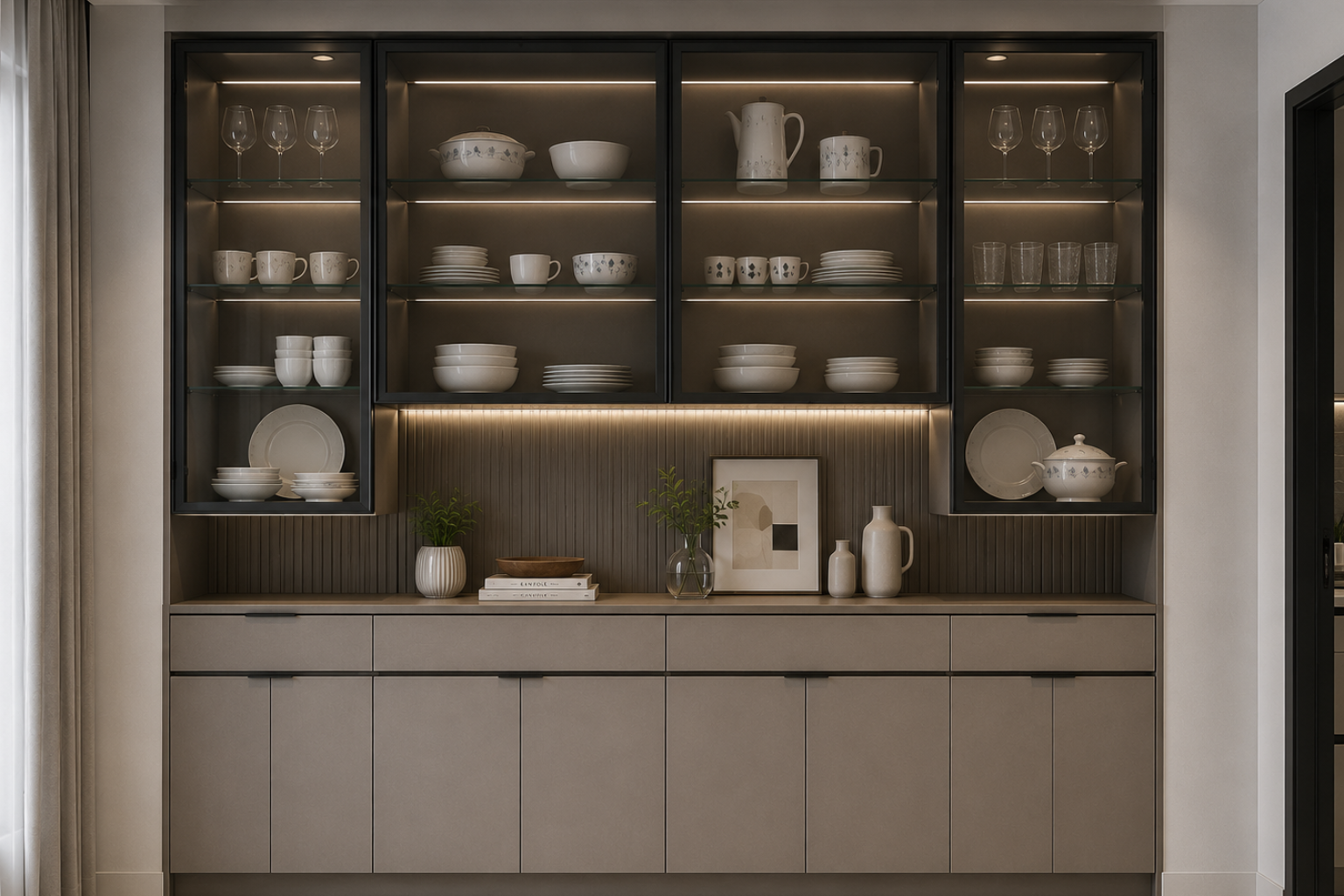 Crockery Unit Design Ideas