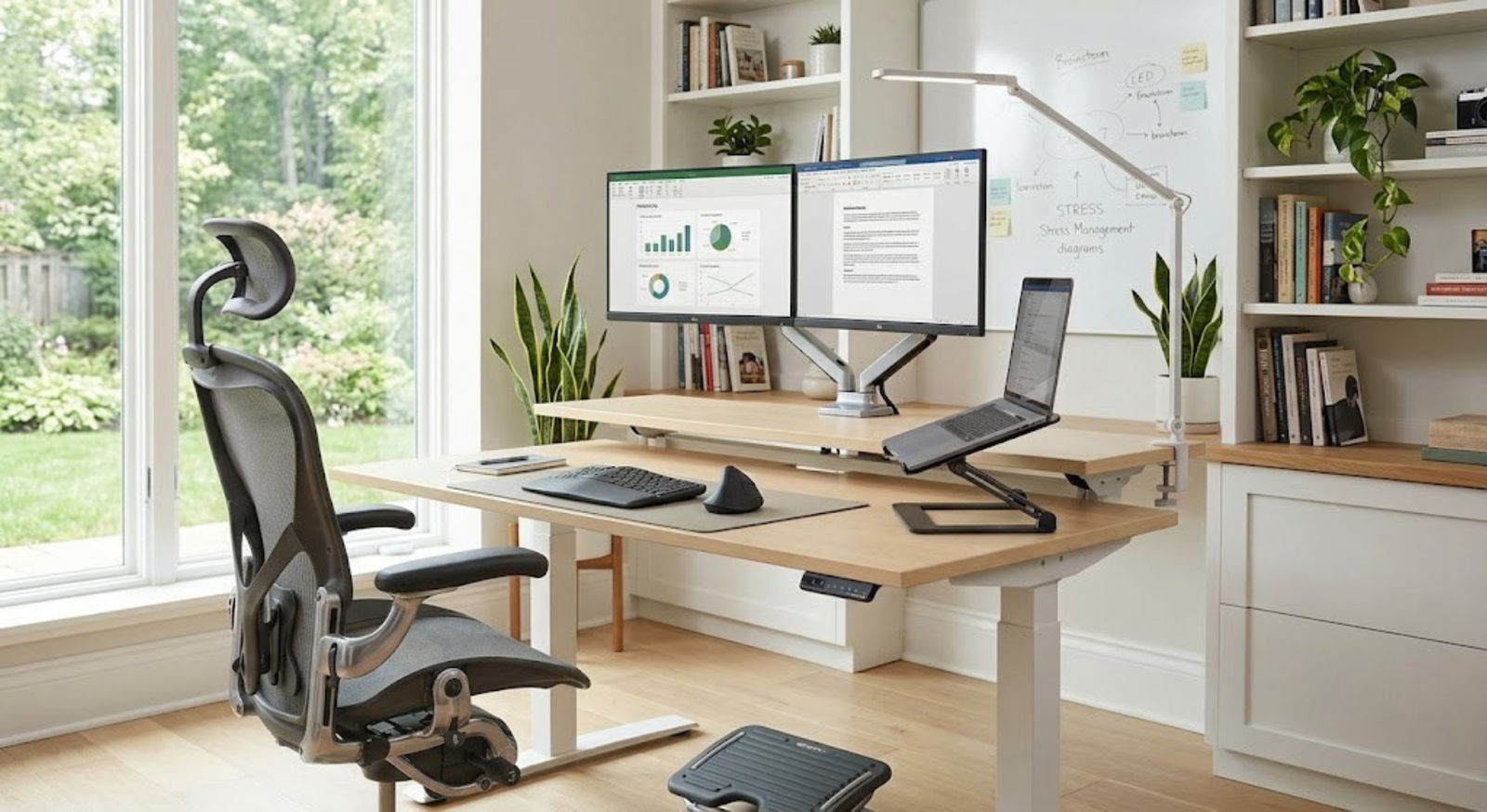 Ergonomics-First Setup Home Office Design