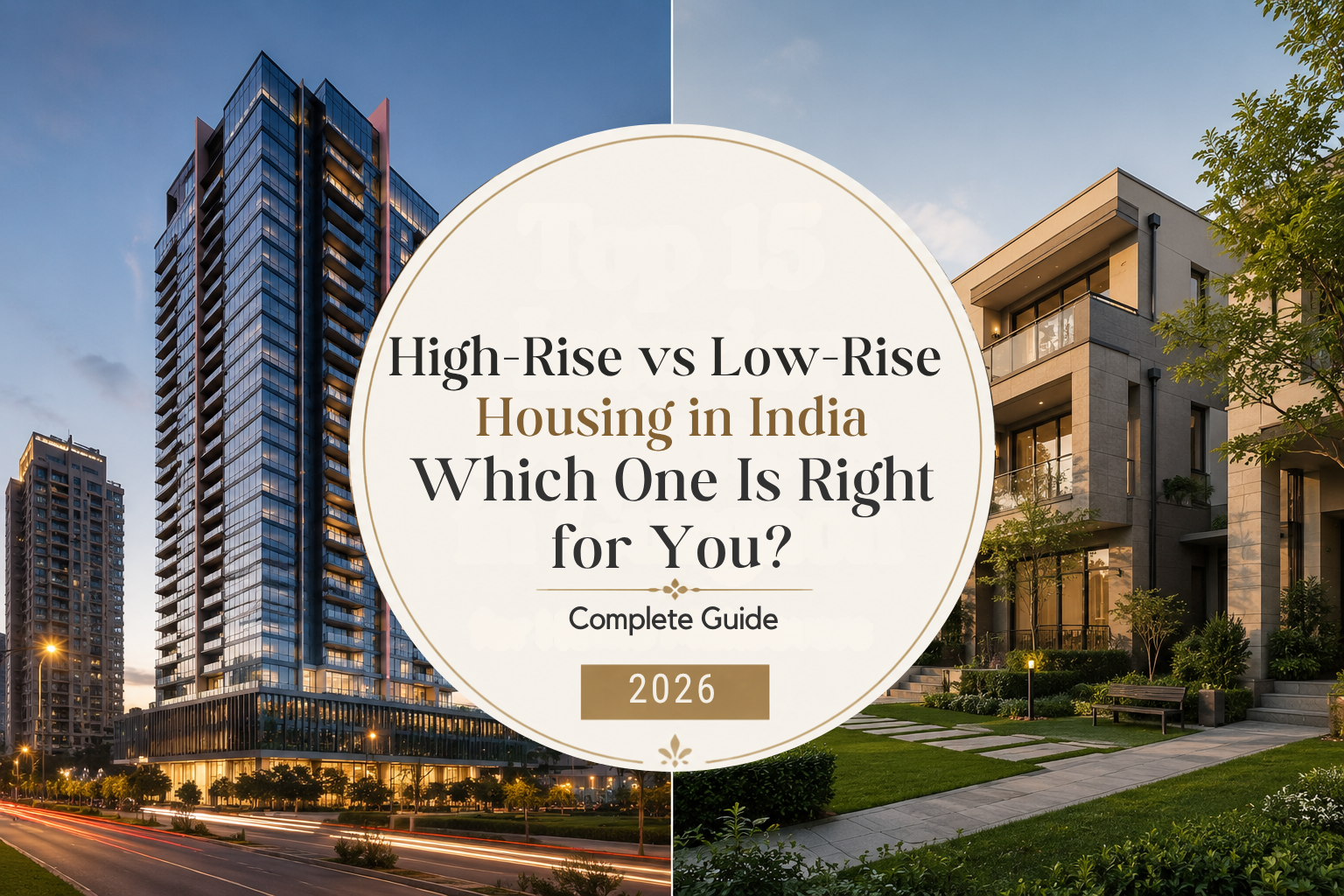 High-Rise vs Low-Rise Housing in India Which One Is Right for You