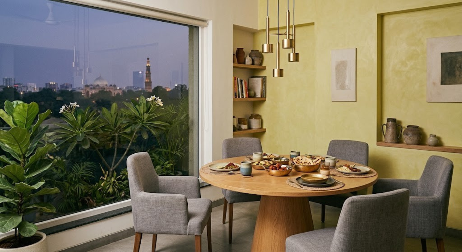 Japandi Balance Dining Room Design
