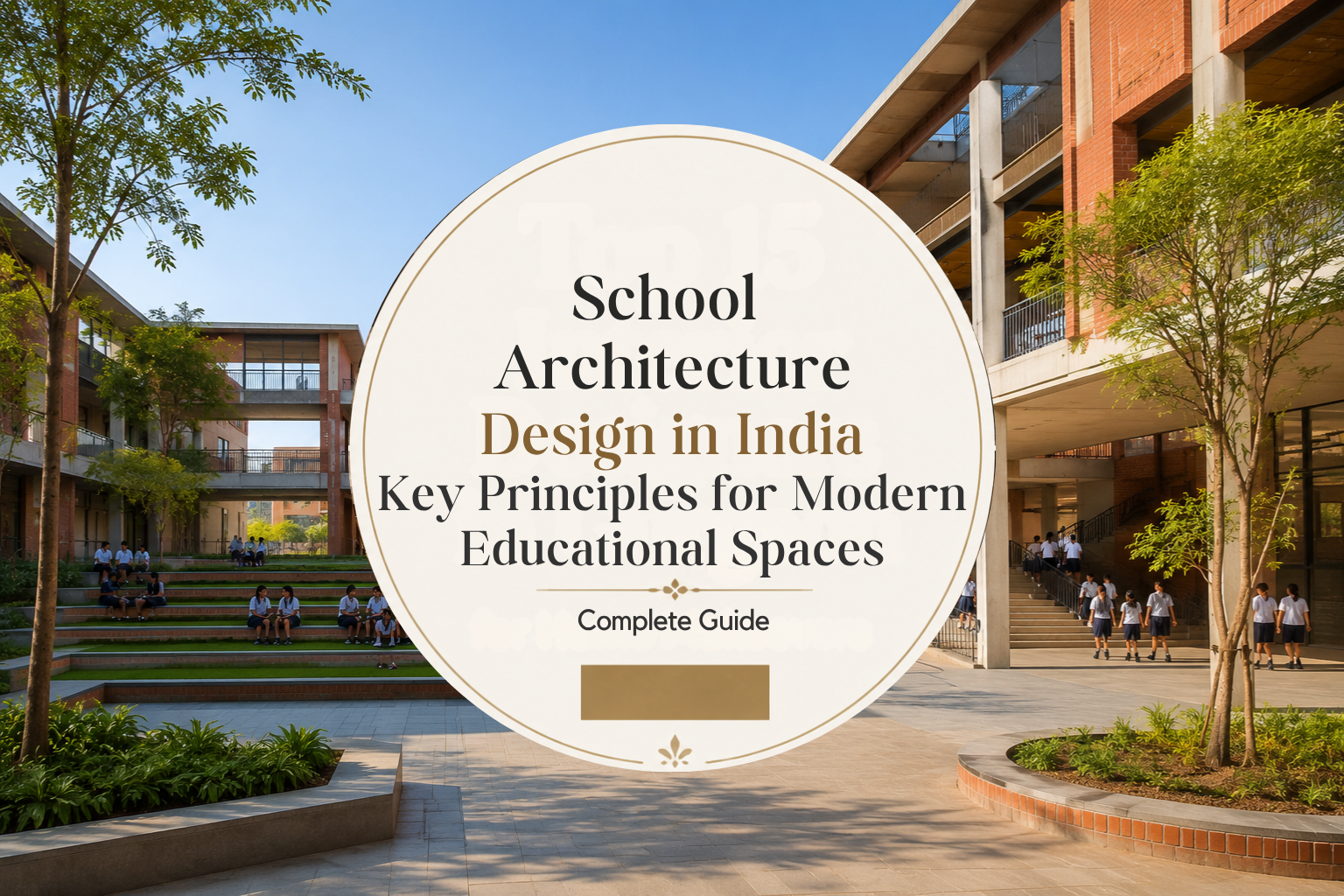 School Architecture Design in India Key Principles for Modern Educational Spaces