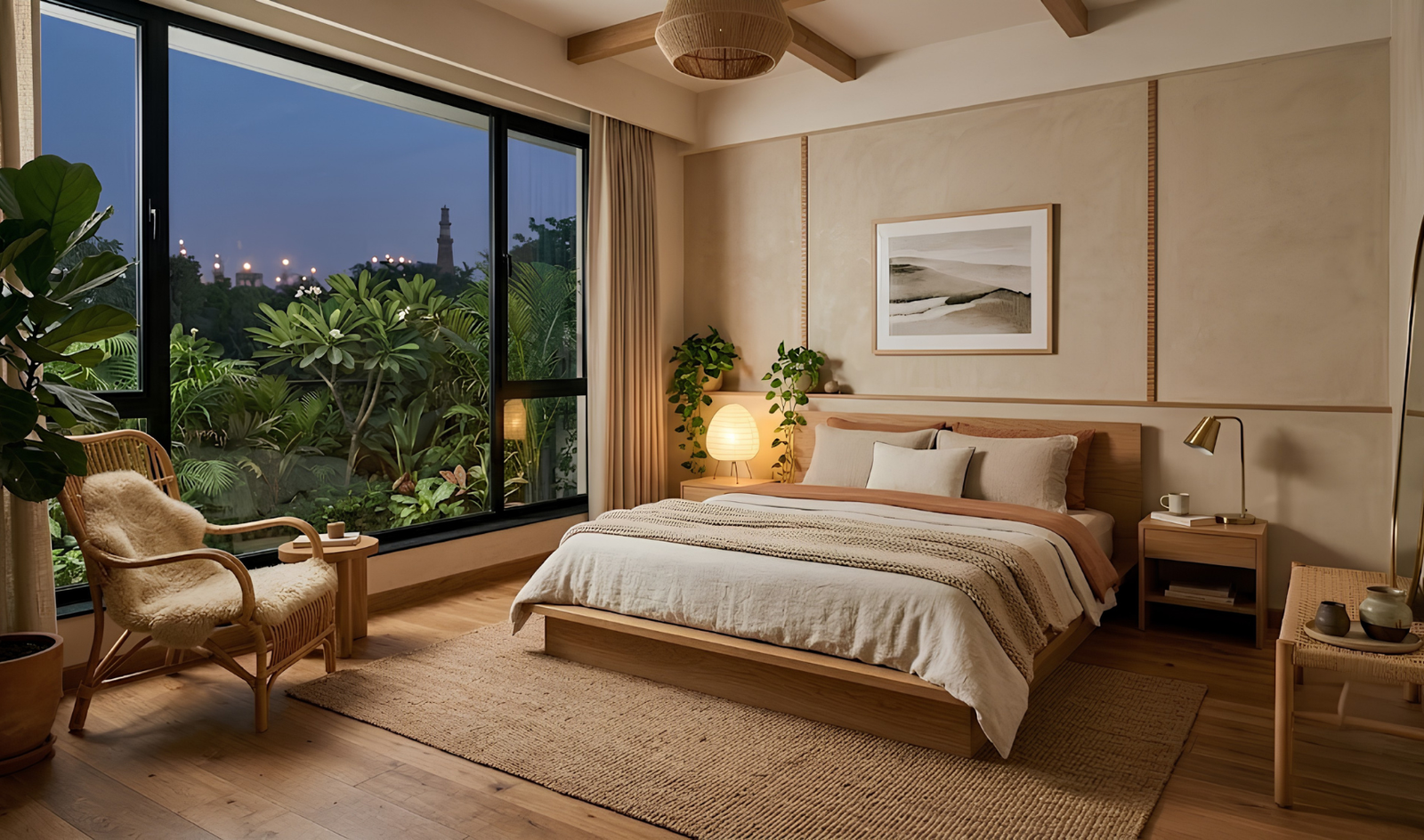 The Japandi Hideaway Bedroom Design