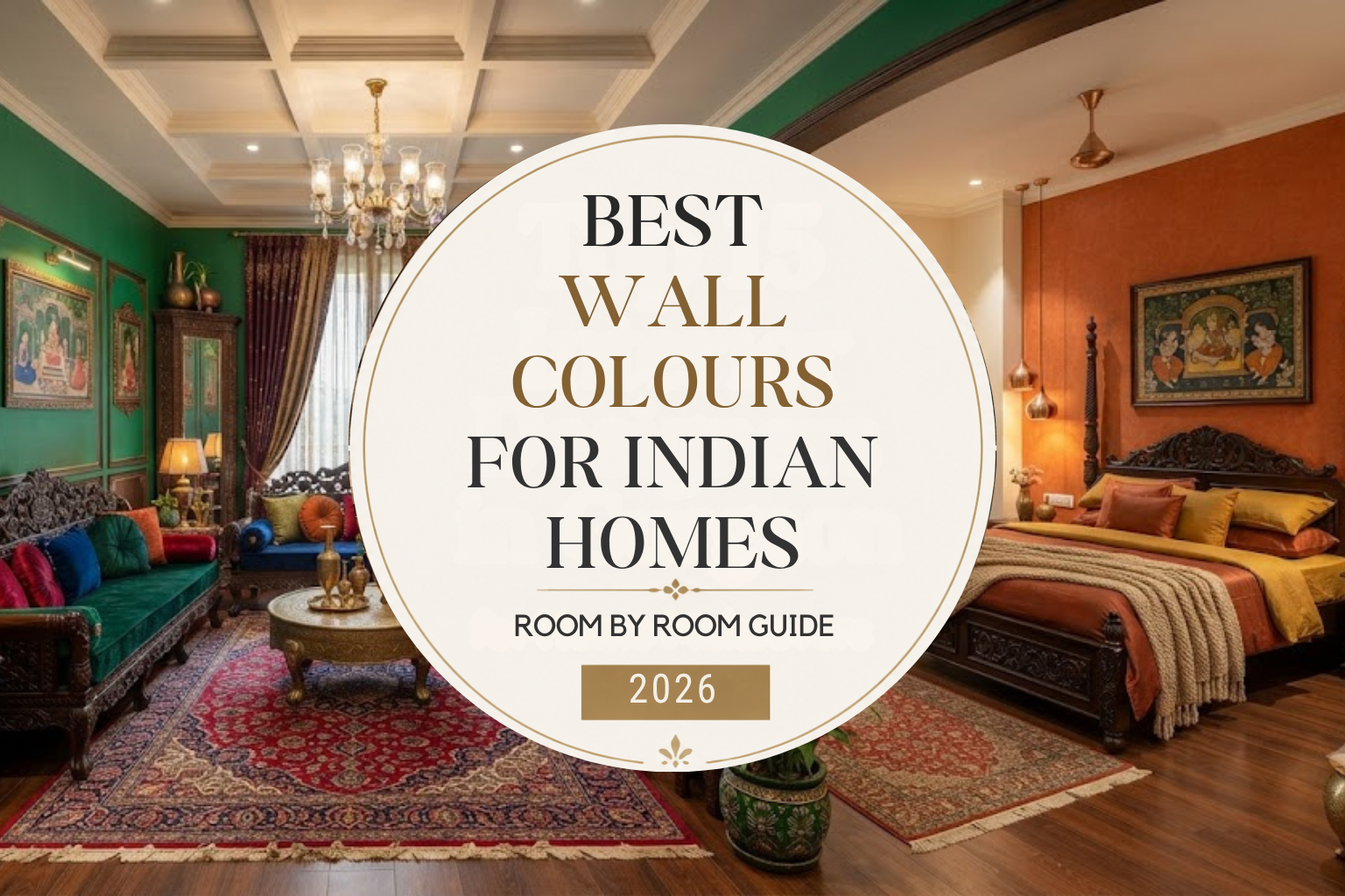 Best Wall Colours for Indian Homes Room by Room