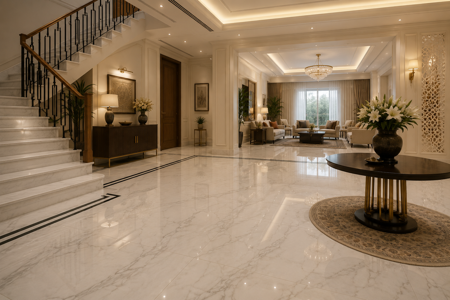 Best Flooring for Indian Homes: Tiles vs Wood vs Marble image