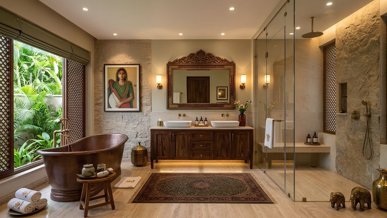 Personalised luxury bathroom design