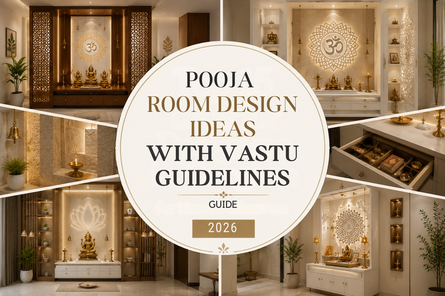 Pooja Room Design Ideas with Vastu Guidelines (2026)