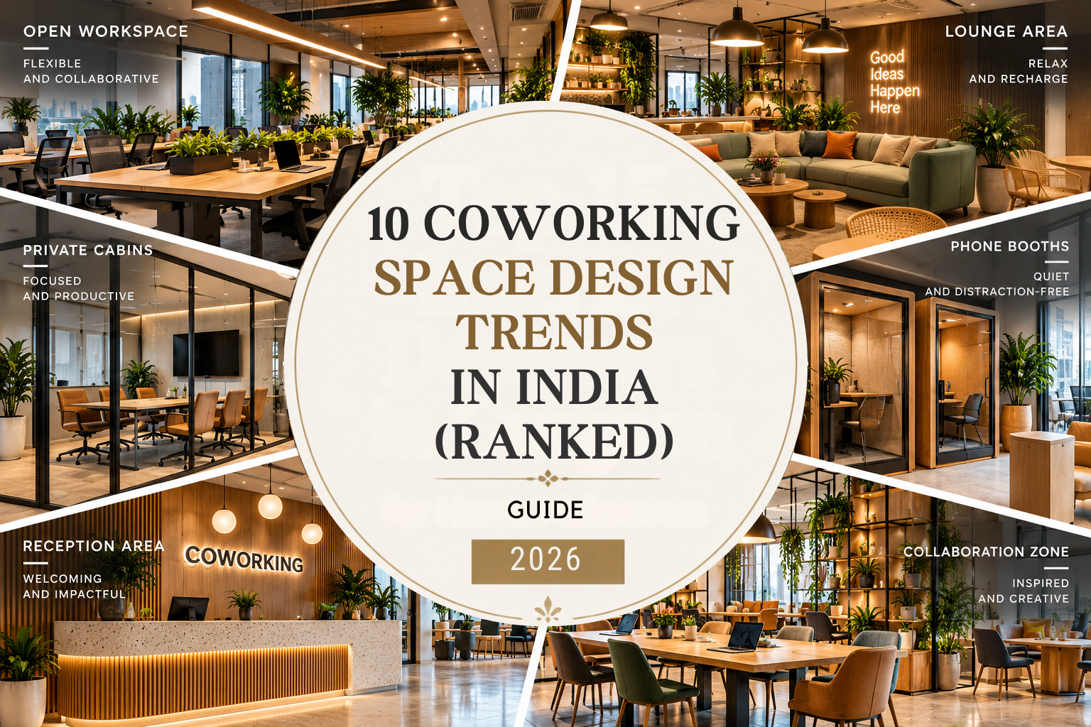 10 Coworking Space Design Trends in India for 2026 (Ranked)